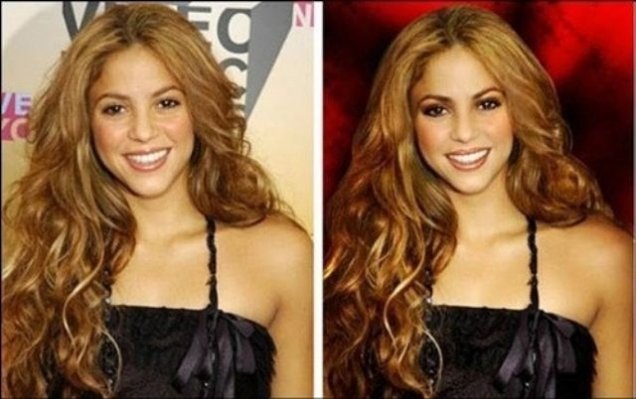 Sao “lột xác” nhờ photoshop - 8 Shakira