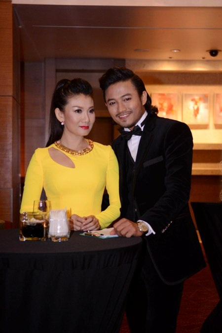 NSUT Mỹ Uyên và diễn viên Quý Bình