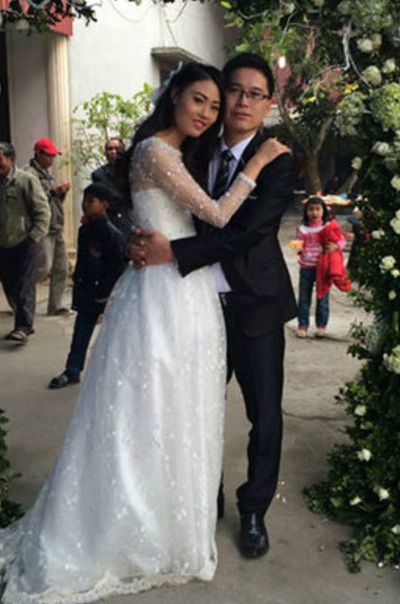 Quán quân Next Top Model Mai Giang bí mật kết hôn - 1 Mai Giang và chồng trong ngày cưới 11/1