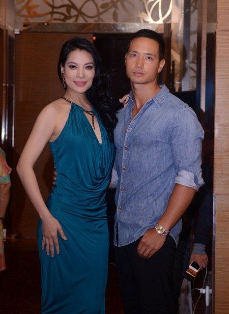 Trương Ngọc Ánh cùng nam diễn viên phim Hương Ga