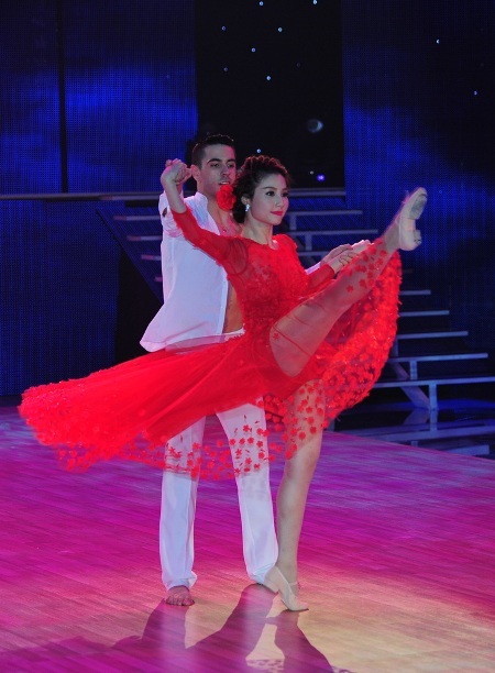 Diễm My bay bổng với phần thi của mình tối qua