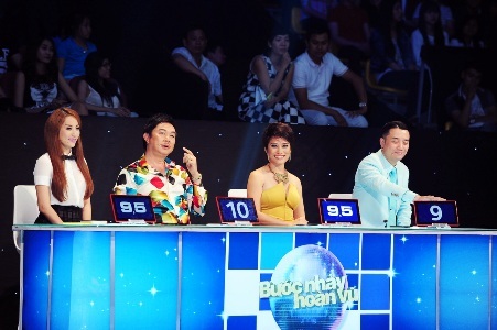 Ban giám khảo dành số điểm khá cao cho các thí sinh đêm qua 