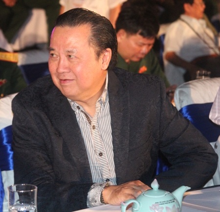 NSƯT Bảo Quốc cũng đến tham dự từ sớm 