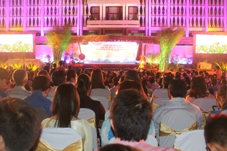 Rất đông khán giả là các bạn trẻ đến tham dự sự kiện ý nghĩa này