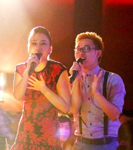 Thu Minh dạy Trúc Nhân “đừng nửa nạc nửa mỡ” - 6 Thu Minh và học trò Trúc Nhân cũng có màn song ca và trò chuyện thân mật