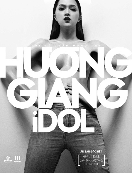 Bìa quyển tự truyện của Hương Giang 