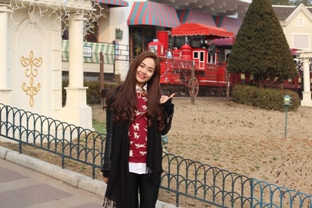 Thể hiện nét nhí nhảnh đáng yêu trong những bức ảnh