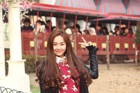 Thể hiện nét nhí nhảnh đáng yêu trong những bức ảnh