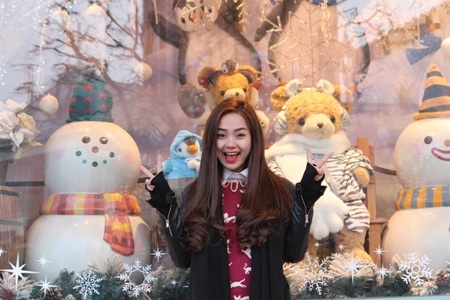 Minh Hằng đã tận hưởng những ngày công tác kết hợp vui chơi thật thoải mái tại Hàn Quốc