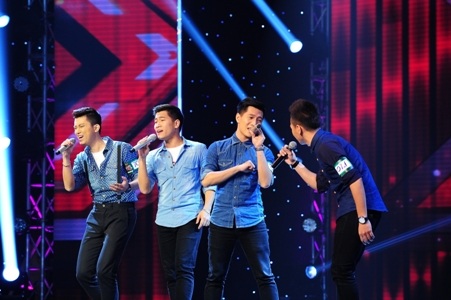 Bốn chàng trai O+ đốn tim khán giả bằng bài hit