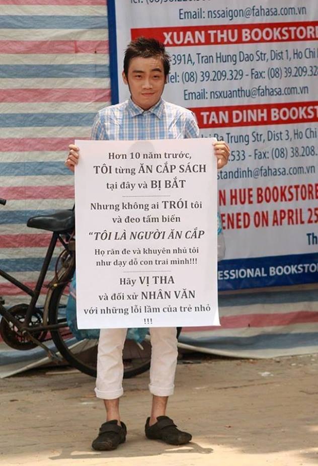 Bạn có nghĩ hành động vừa rồi của mình sẽ tác động đến giới trẻ?