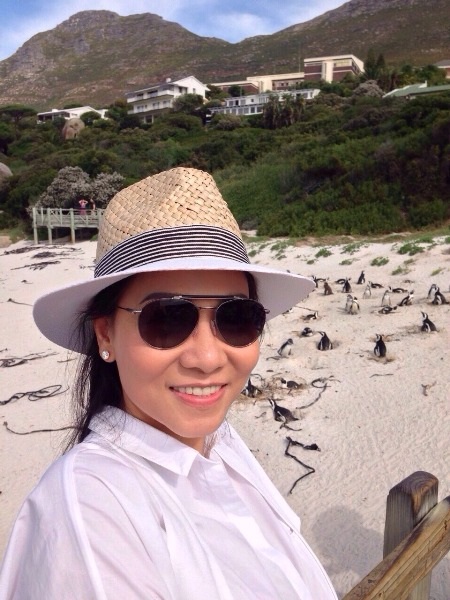 Thu Minh cùng chồng Tây “du hí” Nam Phi bằng trực thăng - 11 Trí Hòa