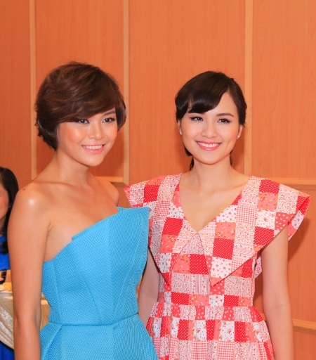 Mâu Thủy - quán quân Vietnam's Next Top Model 2013 cũng xuất hiện tại sự kiện này