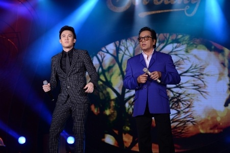 Dương Triệu Vũ cũng góp mặt trong đêm nhạc tối qua