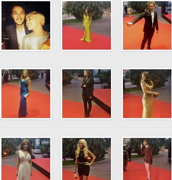 Hình ảnh Mỹ Tâm và các ngôi sao thế giới trên thảm đỏ WMA 2014