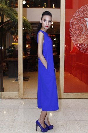Đoan Trang lộ diện thân hình “mũm mĩm” sau khi sinh một tháng - 8 Người mẫu Lê Thúy nổi bật với chiều cao của mình