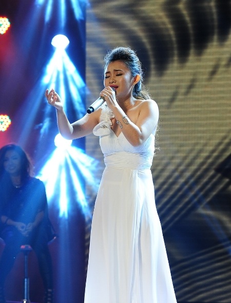 Hát đầy cảm xúc nhưng Hà Thị My vẫn phải nhường chiếc ghế cho thí sinh khác