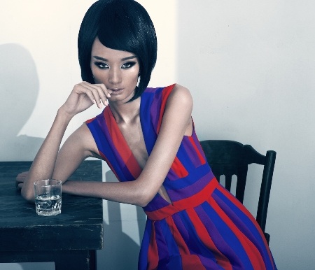 Lê Thúy ấn tượng với phong cách “ma-nơ-canh” - 2 Trí Hòa