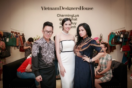 Hoa hậu Ngọc Hân rạng rỡ bên Thanh Lam, Tùng Dương - 8 Hoa hậu Ngọc Hân rạng rỡ bên hai ca sĩ Thanh Lam và Tùng Dương.