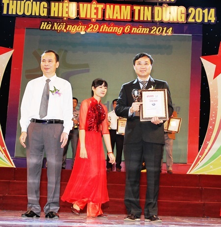 Dutch Lady đạt chứng nhận “Thương hiệu Việt Nam Tin Dùng 2014” - 1 Chứng nhận
