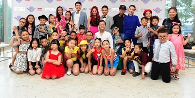 Các tài năng nhí sẽ cùng nhau thể hiện tài năng nhảy múa tại