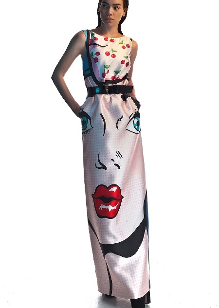 Hồ Ngọc Hà ấn tượng với thời trang “pop art” - 1 Hồ Ngọc Hà ấn tượng với thời trang “pop art”