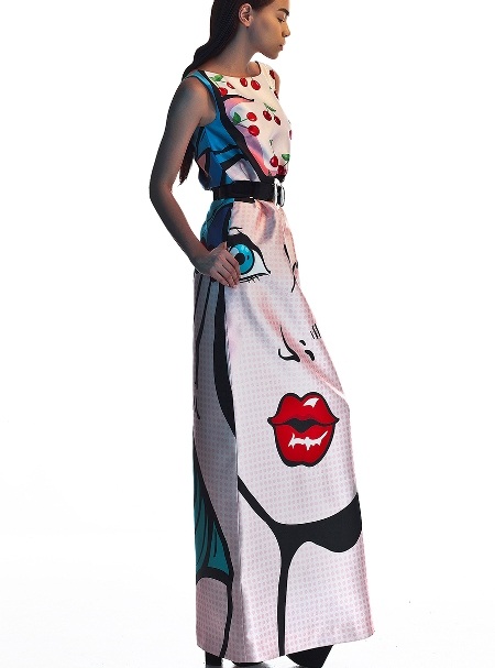 Hồ Ngọc Hà ấn tượng với thời trang “pop art” - 2 Hồ Ngọc Hà ấn tượng với thời trang “pop art”
