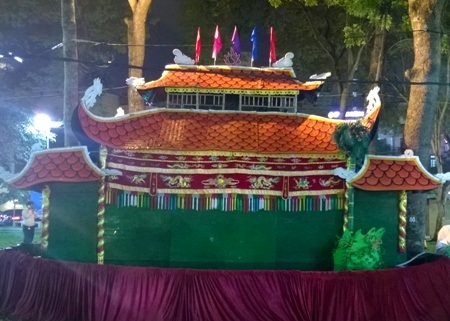 Lễ hội TPHCM: Lung linh sắc màu văn hóa - 14 Một góc sân khấu múa rối nước của Việt Nam