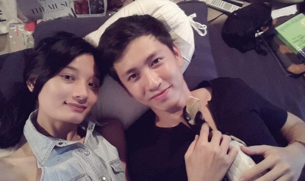 Lê Thúy và bạn trai đang hạnh phúc chờ đợi đến ngày cưới chính thức vào đầu năm sau