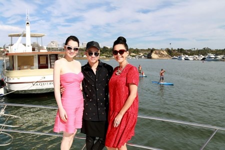 Diễn viên Kim Thoa và Diễm My cũng là hai khách hàng rất thân thiết của Đỗ Mạnh Cường. 