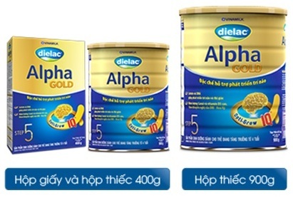 Dielac Alpha Gold - “Đặc chế cho sự phát triển trí não” - 4 P.V