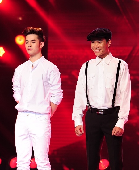 Loki Bảo Long và Quang Đại hát sing -off để giành vé vào chung kết