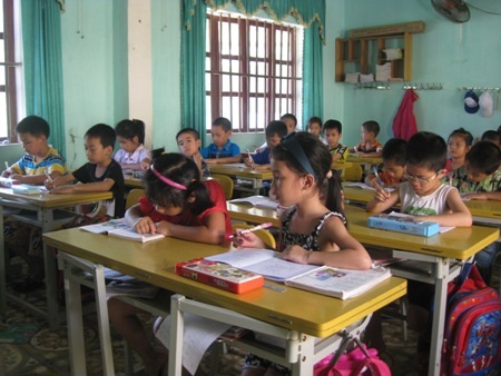 Trong năm qua, 58 trường mầm non đã được sát nhập thành 28 trường.