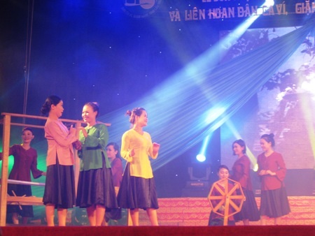 Dân ca, ví dặm Nghệ Tĩnh trở thành di sản Văn hóa Quốc gia - 2 Ví phường vải - Một trong những loại hình đặc sắc của dân ca, ví dặm Nghệ Tĩnh