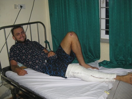 Hà Tĩnh: Bệnh nhân nước ngoài viết thư cám ơn bác sĩ - 2 Sức khỏe bệnh nhân Robert David đã bình phục sau 8 ngày điều trị