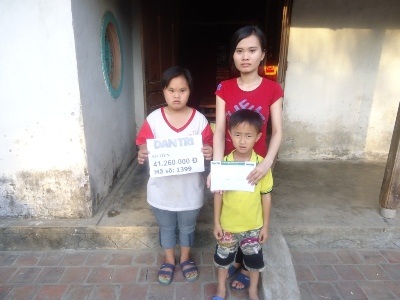 Do 2 chị bận học xa nên em Bùi Thị Hảo và Bùi Đình Chung phải gửi nhờ chú mự chăm sóc