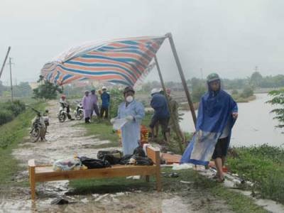 Phát hiện xác người khi đi chài lưới - 1 Khu vực sông Cày - nơi phát hiện thi thể nạn nhân