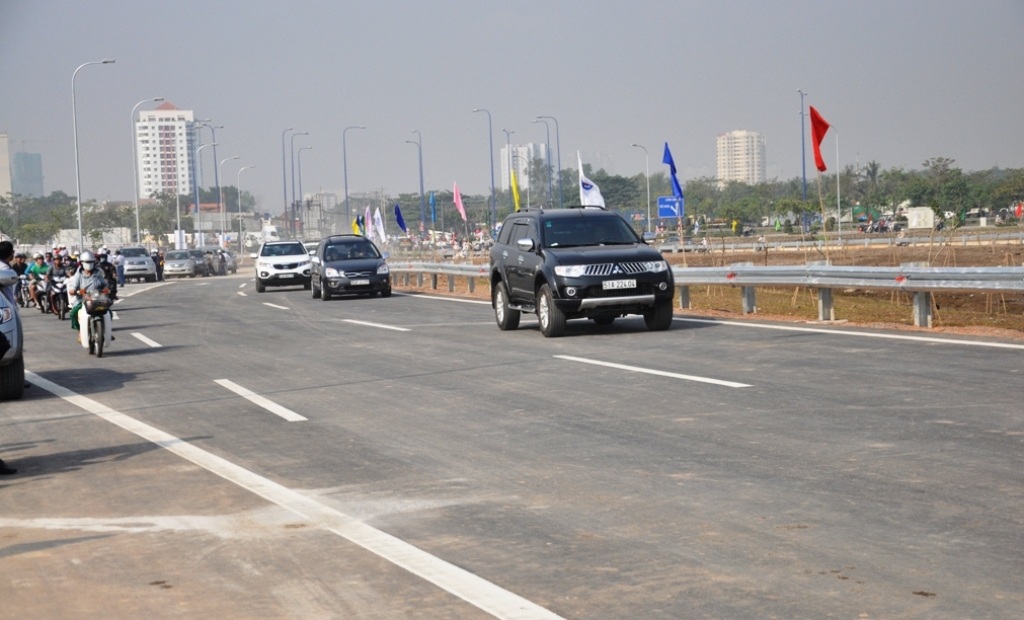 Thông xe thêm 4km cao tốc TPHCM - Long Thành - Dầu Giây - 1 Thông xe thêm 4km cao tốc TPHCM - Long Thành - Dầu Giây