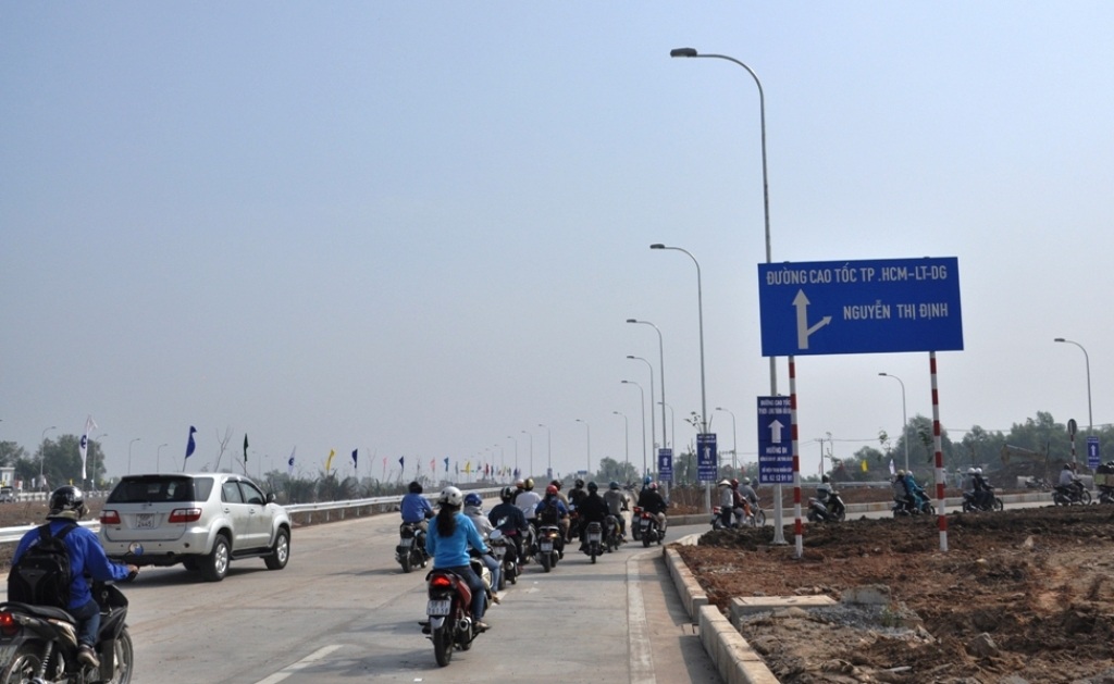 Thông xe thêm 4km cao tốc TPHCM - Long Thành - Dầu Giây - 3 Thông xe thêm 4km cao tốc TPHCM - Long Thành - Dầu Giây