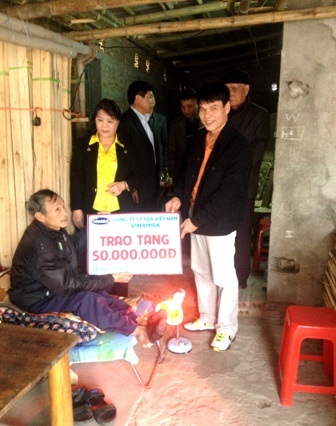 Vinamilk hỗ trợ xây nhà tình thương tại Thái Bình - 1 Vinamilk hỗ trợ xây nhà tình thương tại Thái Bình