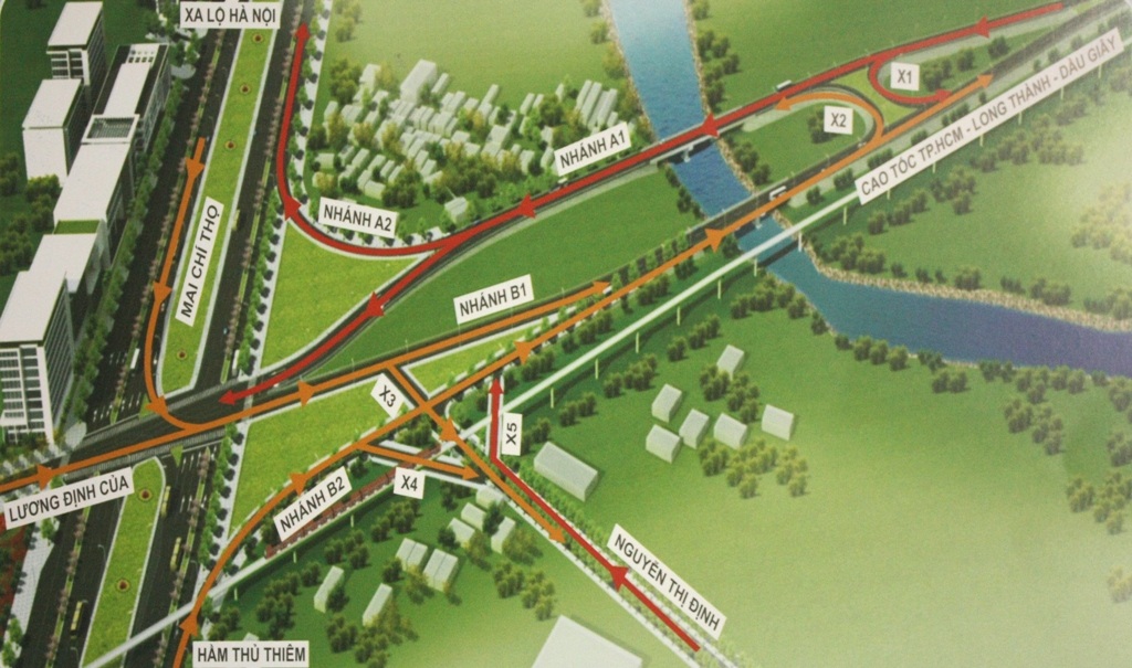 Phương án tổ chức giao thông tại nút
giao An Phú