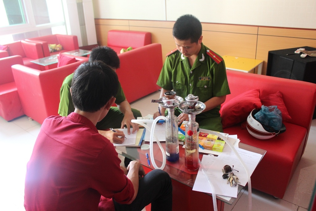 Tang vật thu
giữ được tại thời điểm kiểm tra