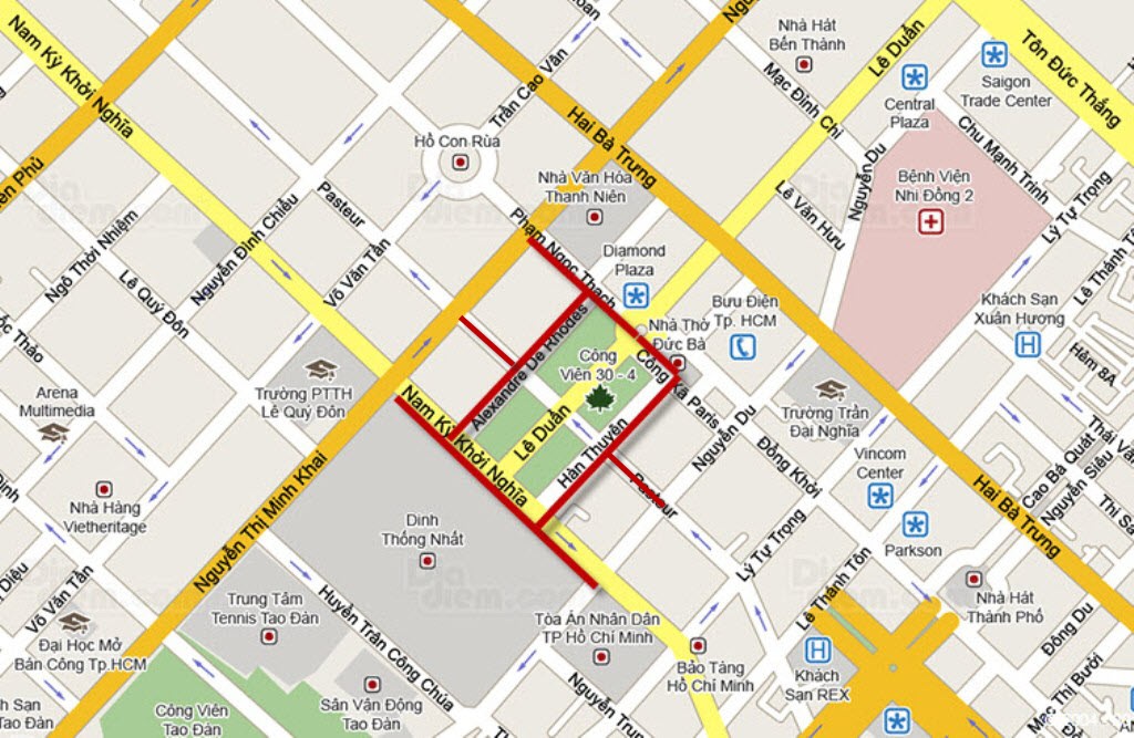 Đêm đại lễ 30/4, di chuyển, gửi xe như thế nào? - 1 Khu vực cấm xe lưu thông