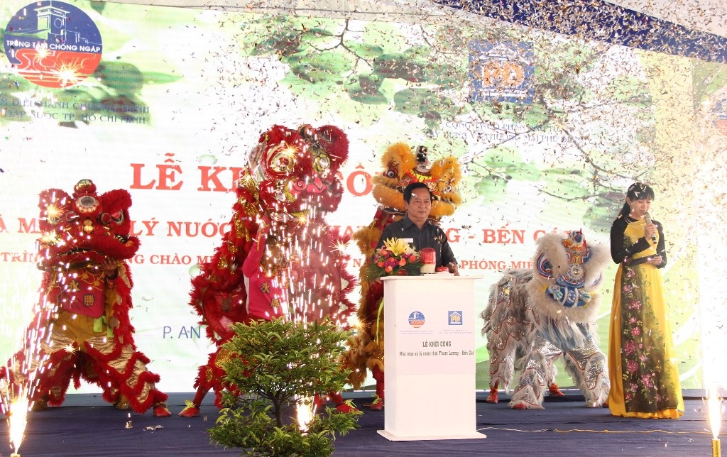 Khởi công xây dựng nhà máy xử lý nước thải Tham Lương – Bến Cát - 1 Khởi công xây dựng nhà máy xử lý nước thải Tham Lương – Bến Cát