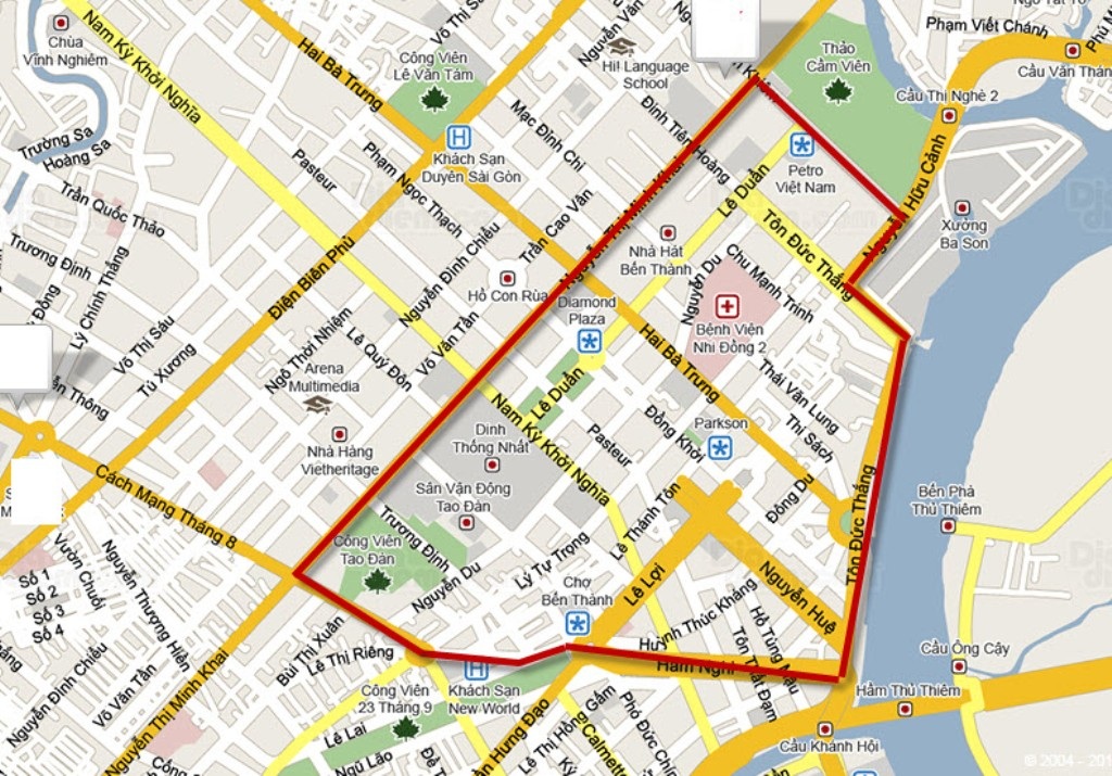 Vành đai cấm lưu thông xe ở khu trung
tâm thành phố tiếp tục được mở rộng