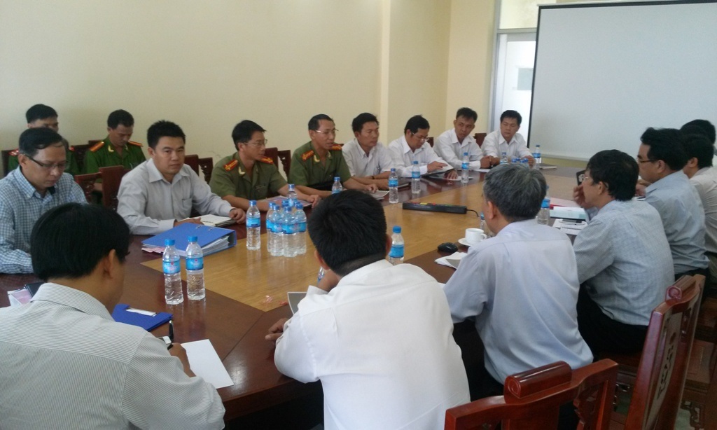 UBND tỉnh Bà Rịa – Vũng Tàu tổ chức cuộc họp khẩn
truy tìm thiết bị phóng xạ thất lạc