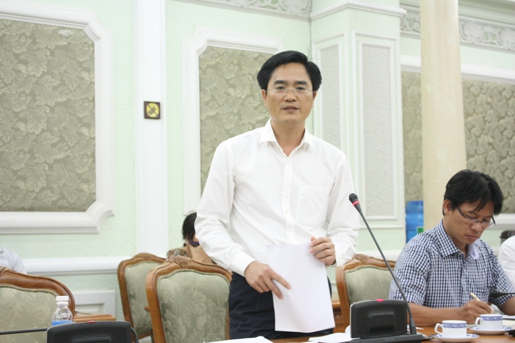 Phố đi bộ Nguyễn Huệ mở cửa trước 30/4 chào đón du khách - 1 Ông Trần Quang Lâm - Phó Giám đốc Sở GTVT TPHCM.