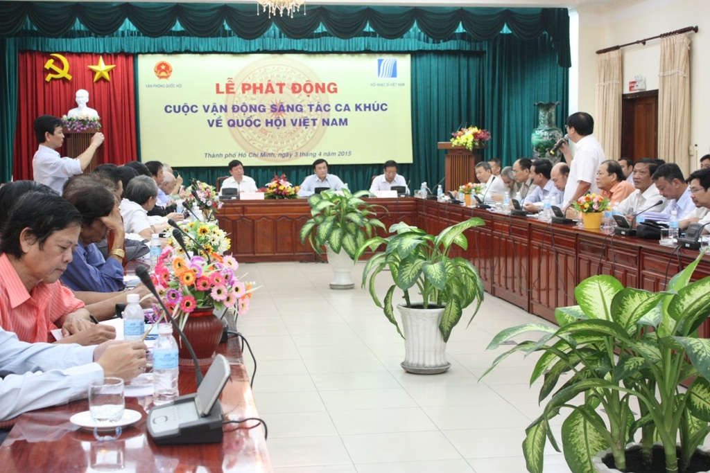 Sáng tác ca khúc chào mừng Quốc hội Việt Nam tròn 70 tuổi