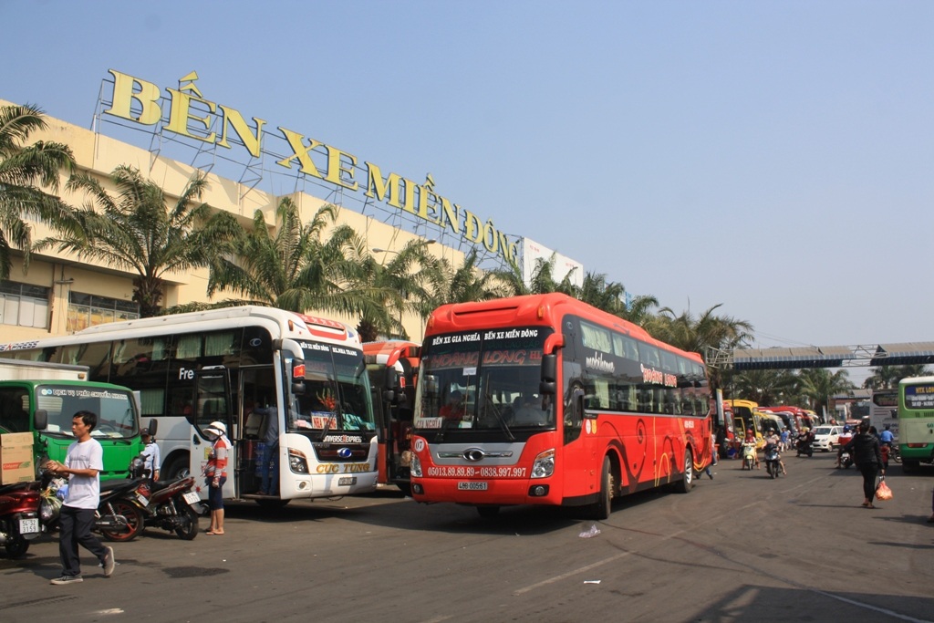 Sở GTVT sẽ tăng cường 95 xe buýt để hỗ trợ giải tỏa
khách tại các bến xe