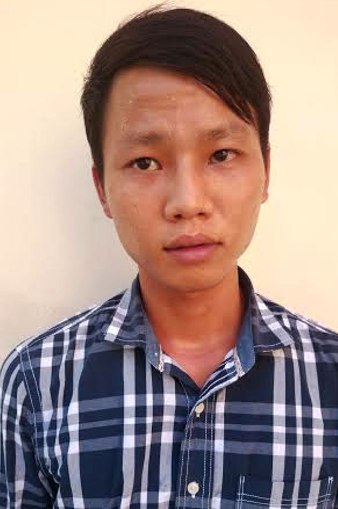 Đối tượng Nguyễn Thọ Trí tại
cơ quan công an